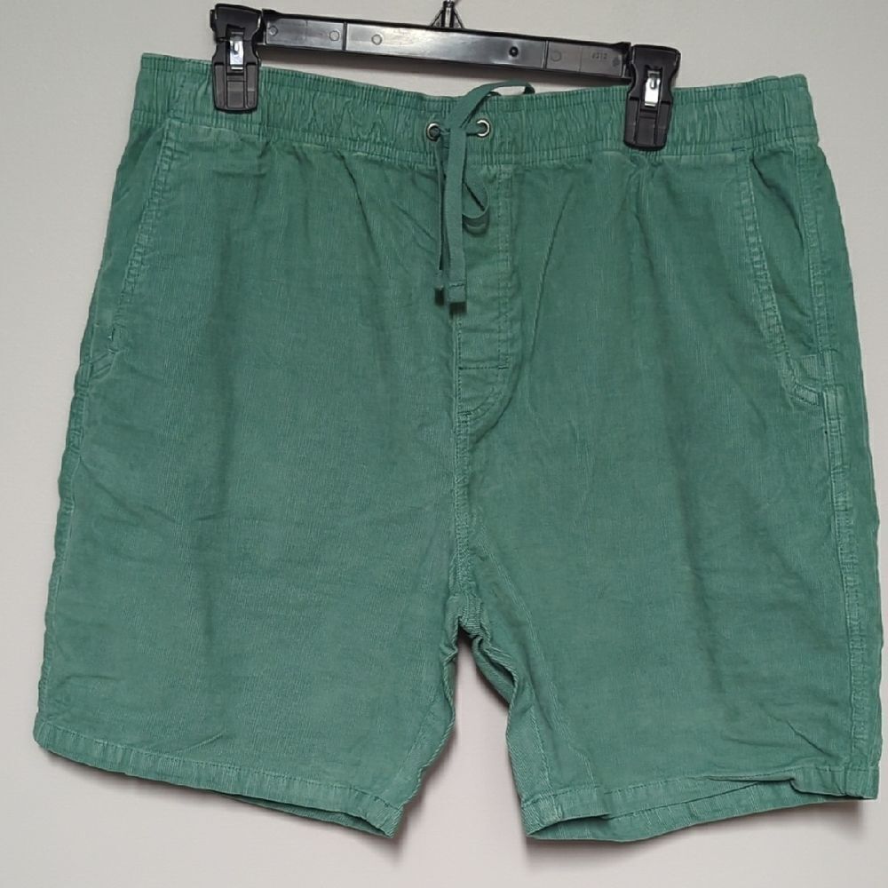 NWT Prana Stylish Green Canyon Camp Drawstring Shorts